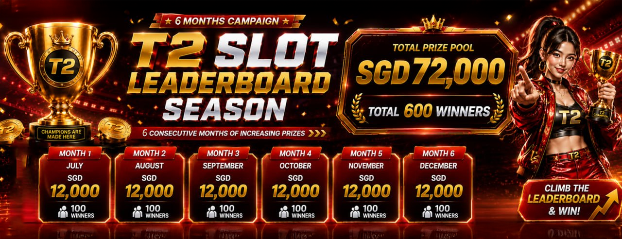 Slot Leaderboard Challenge: Total Prize Pool Up To SGD10,590